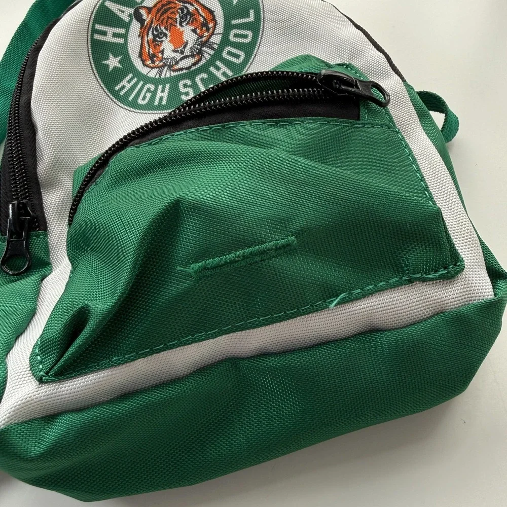 Stranger‎ Things Hawkins High School Dog Backpack Harness Size Medium Poop Bag